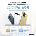 realme 16 Series 5G opens first-selling offers with up to PHP4,498 worth of exclusive freebies
