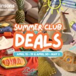 Everything you need this summer is right here at Robinsons Department Store’s Summer Club
