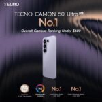 TECNO CAMON 50 Series Now Available Nationwide: Flagship Imaging, IP69K Durability, and Unbeatable Launch Deals
