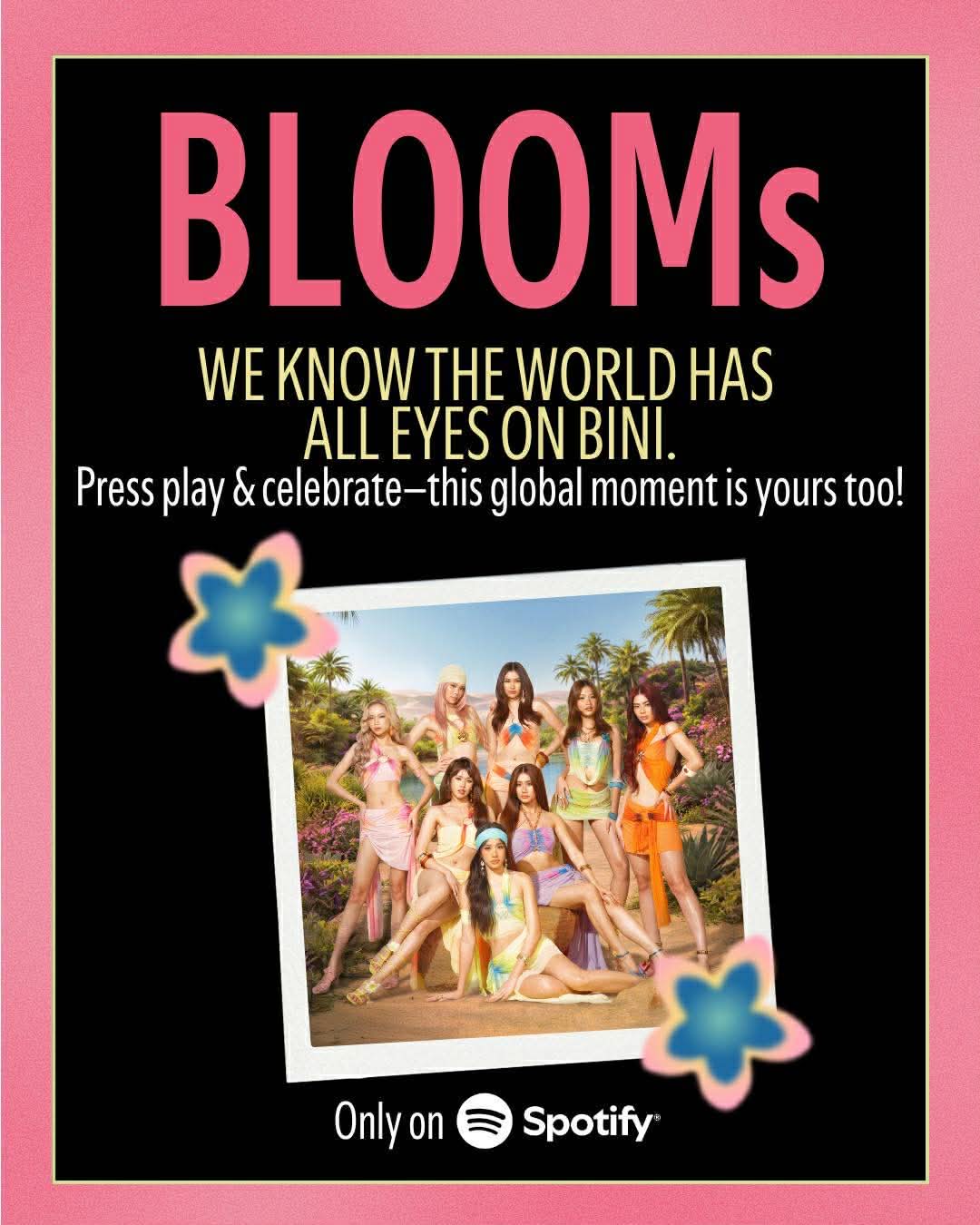 Spotify invites BINI fans to celebrate their favorite group with 