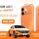 Pre-order the new HONOR 600 Series from just ₱25,999 and drive home a Mercedes-Benz!
