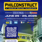 PHILCONSTRUCT 2026 champions responsible construction for a resilient Philippines this June 25 to 28