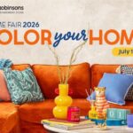 Discover colorful home design inspirations at the Robinsons Department Store Home Fair 2026