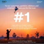 FWD Philippines ranks #1 life insurer in Q1 2026