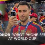 HONOR Robot Phone Makes Surprise Appearance During Spain’s World Cup Celebration