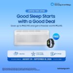 Enjoy Better Sleep with Samsung’s WindFree™ Air Conditioner
