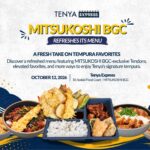 Tenya Express Unveils a More Curated Japanese Dining Experience at MITSUKOSHI BGC