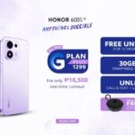 HONOR 600S 5G Now at Globe for Only PHP 687.50 Per Month, with FREE Bluetooth Speaker