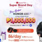 Shop the All-New HONOR 600S 5G and Get a Chance to Win PHP 1M Worth of Shopping Spree!
